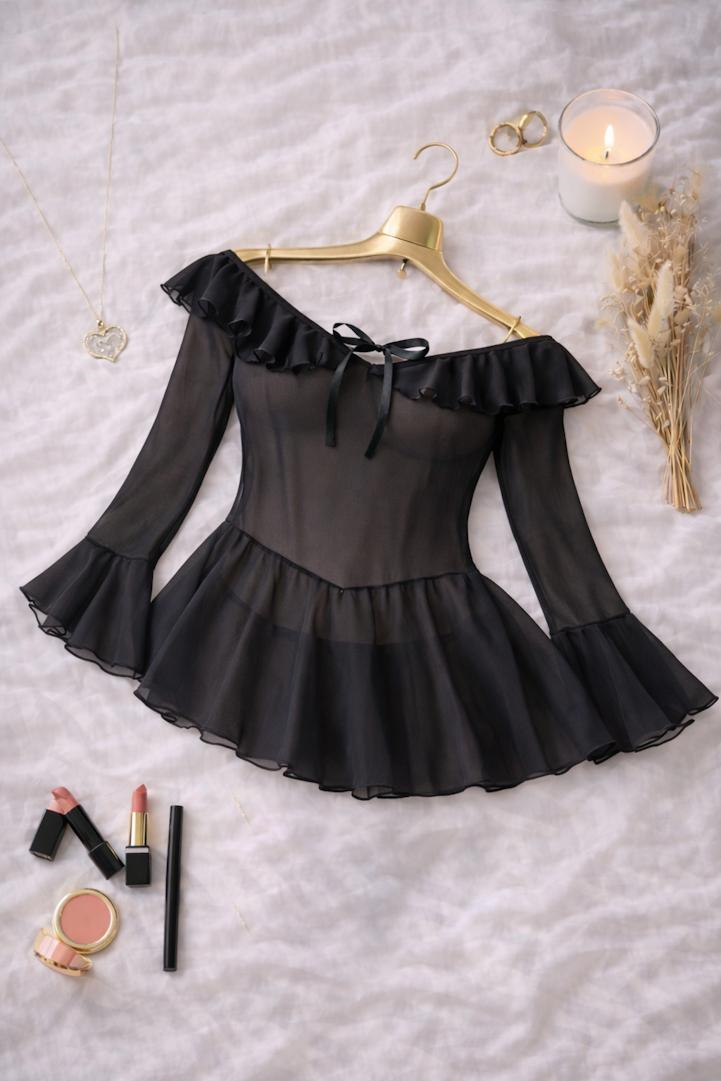 LOLLA TÜL ROMANTİK GECELİK