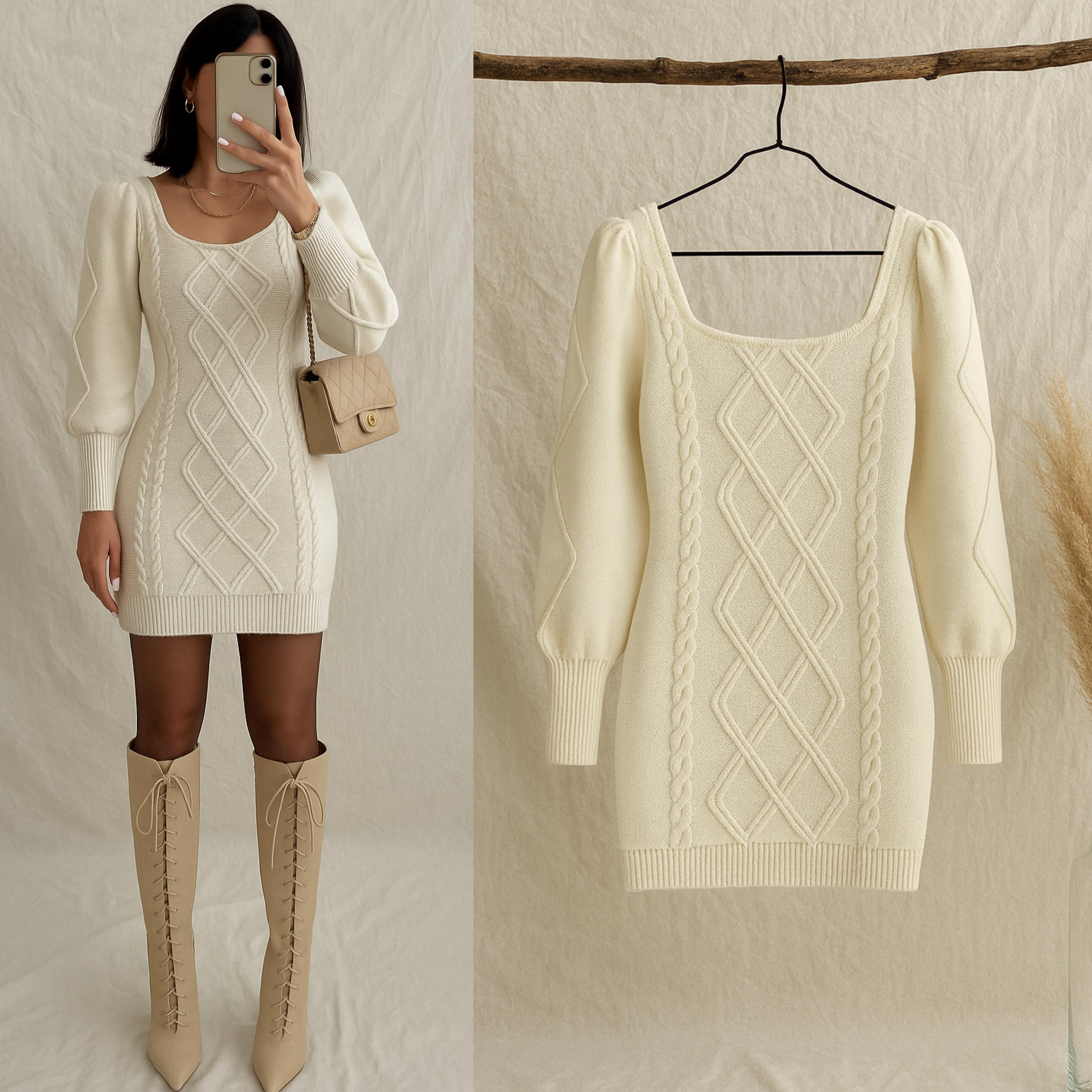 LONEA TRİKO ELBİSE(İÇ GÖSTERMEZ)