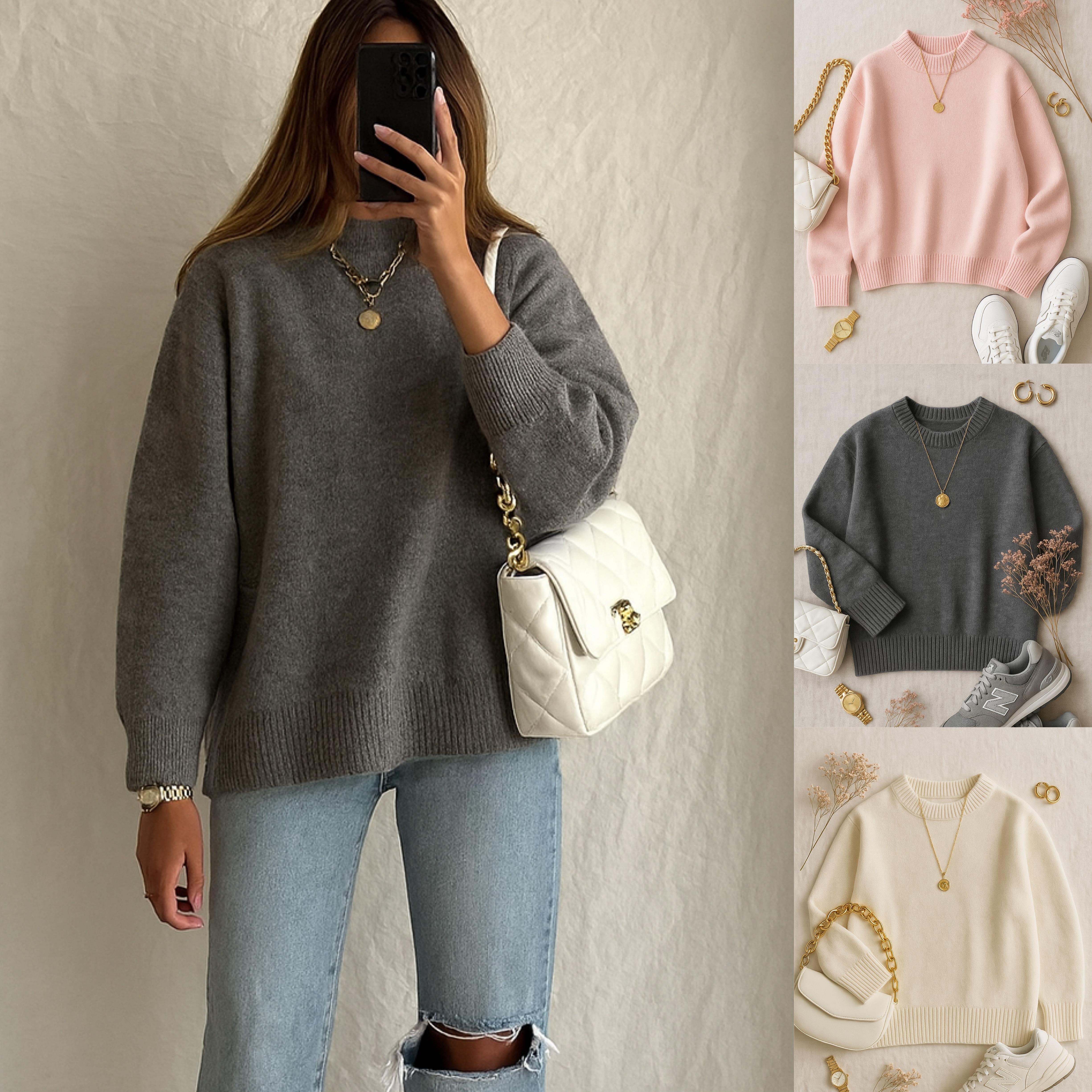 MELANIE OVERSIZE KAZAK 