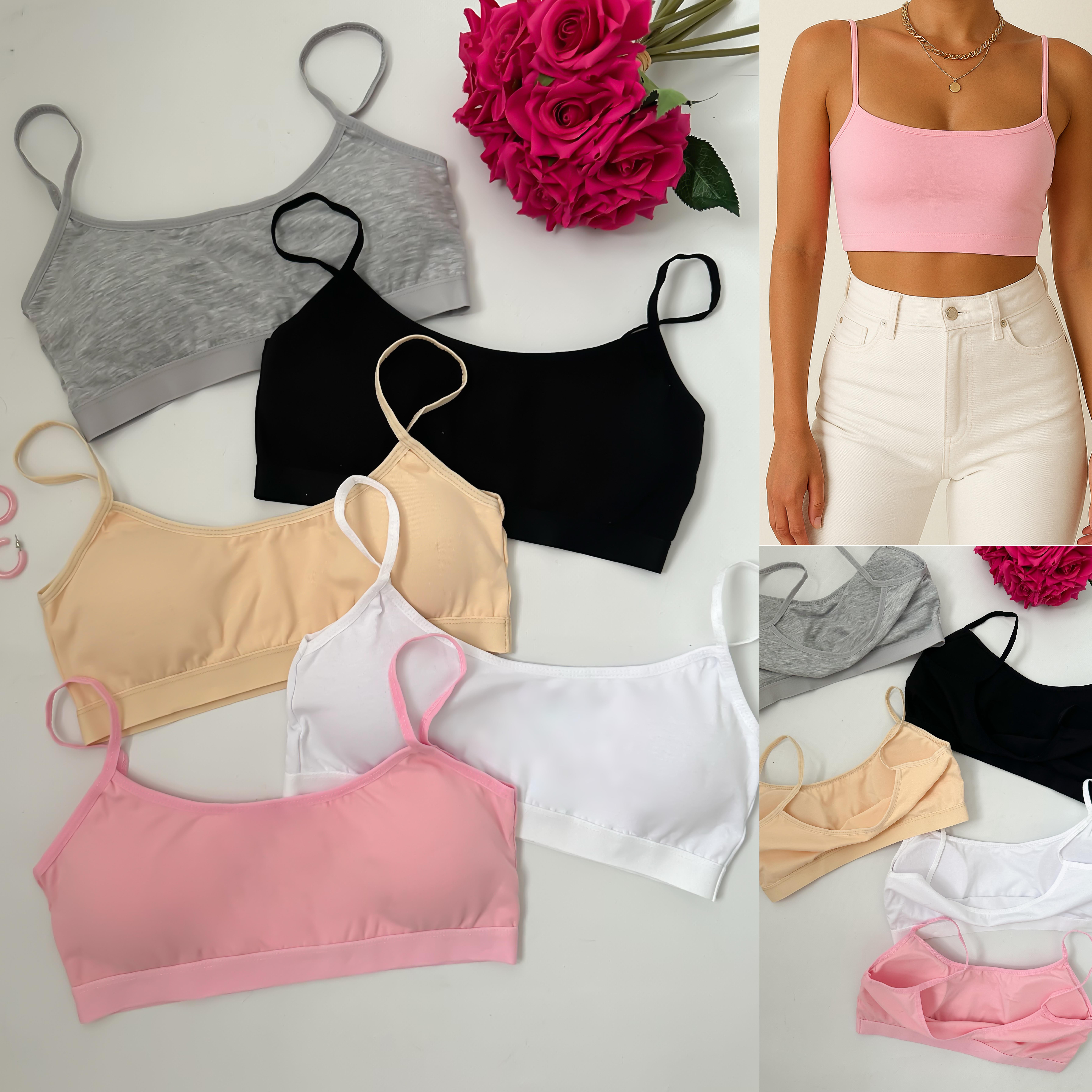 MIA GÖĞSÜ PEDLİ İP ASKI BUSTİYER