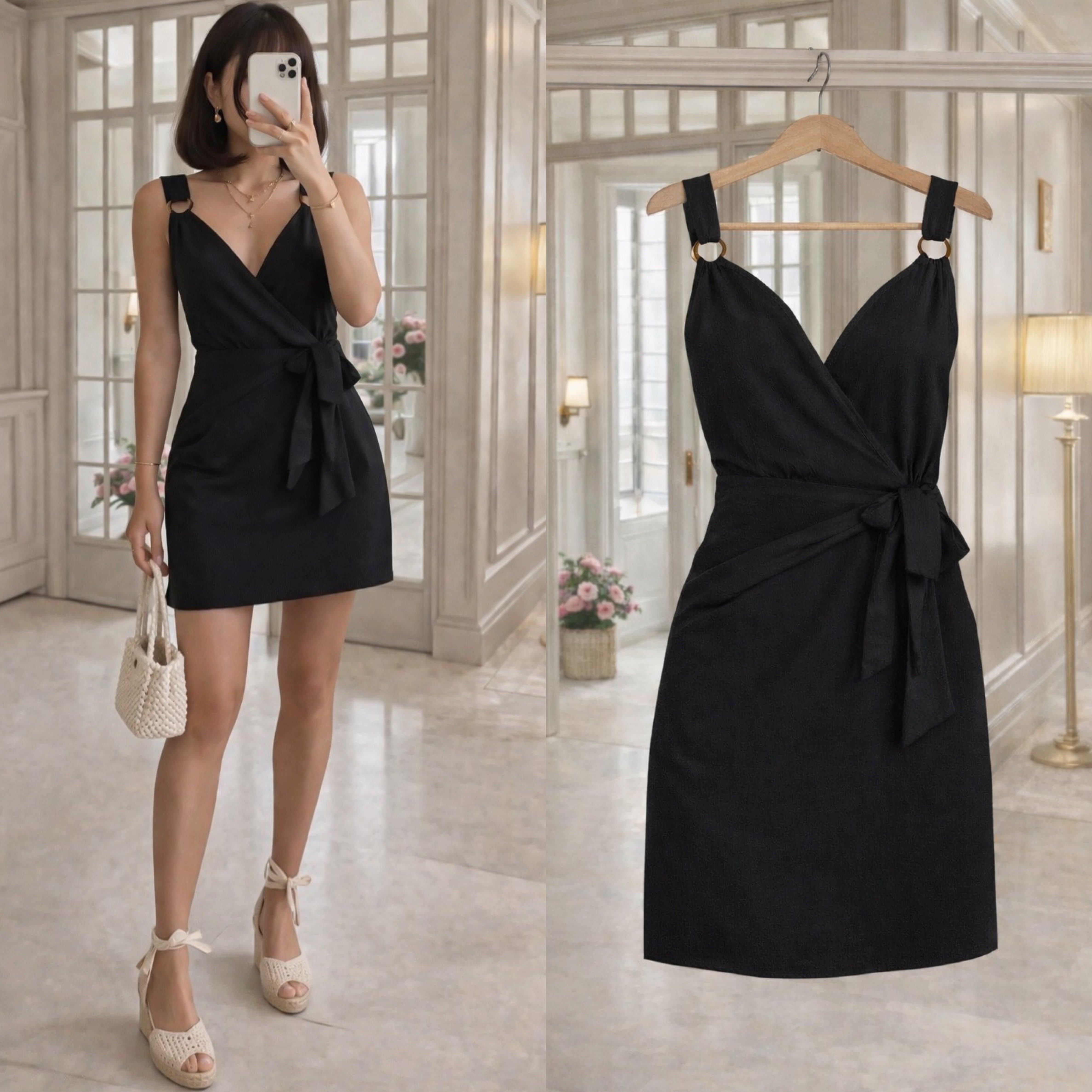 MYNA AYROBİN ASILI ELBİSE