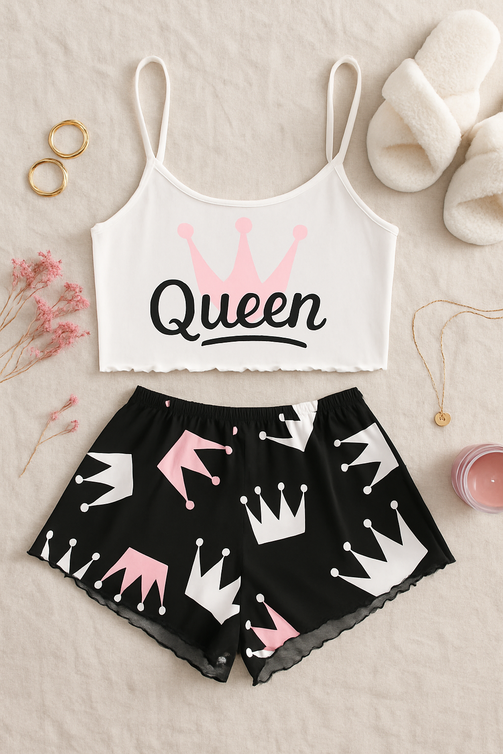 MYQUEEN ŞORTLU TAKIM