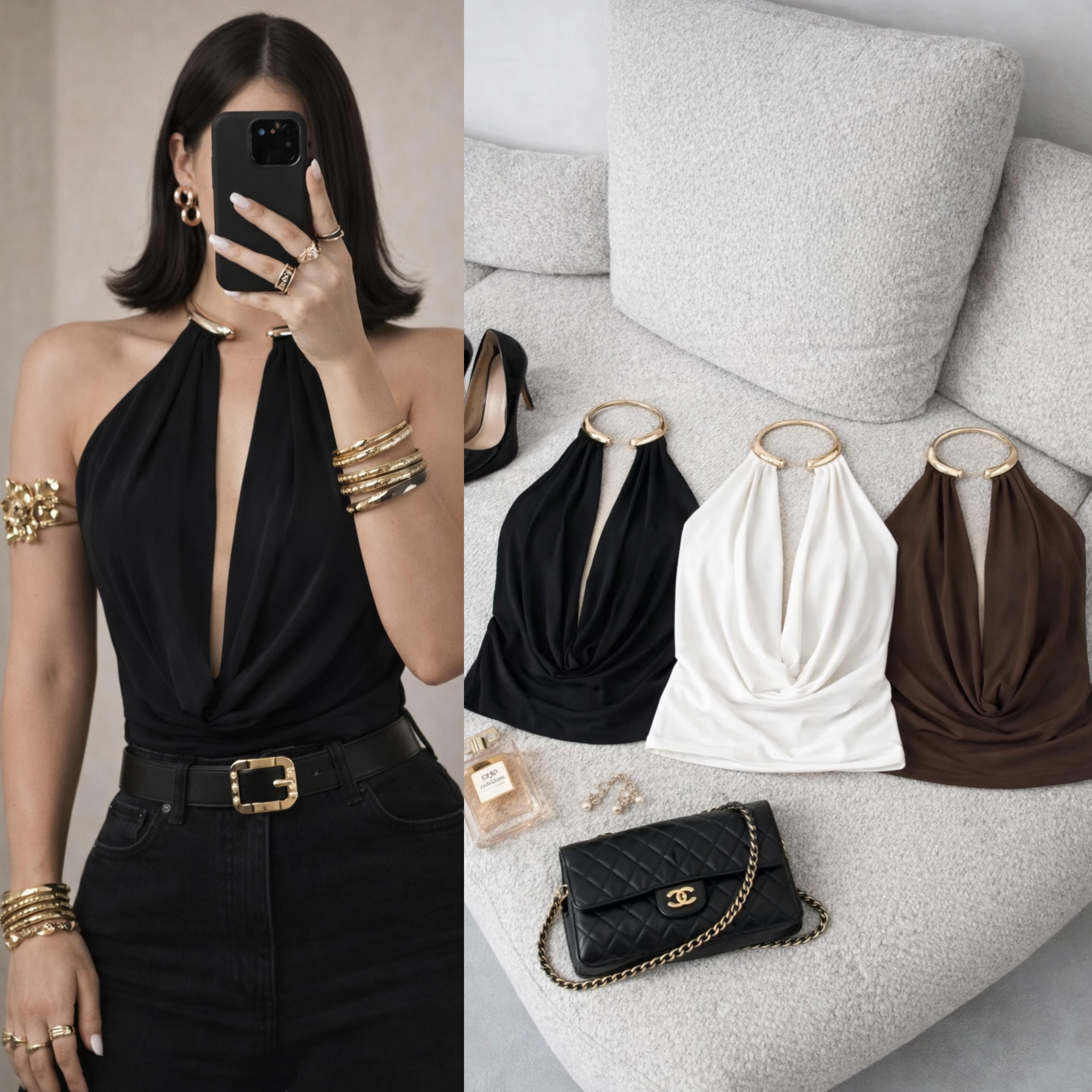 NELDY BOYUN AKSESUARLI BLUZ