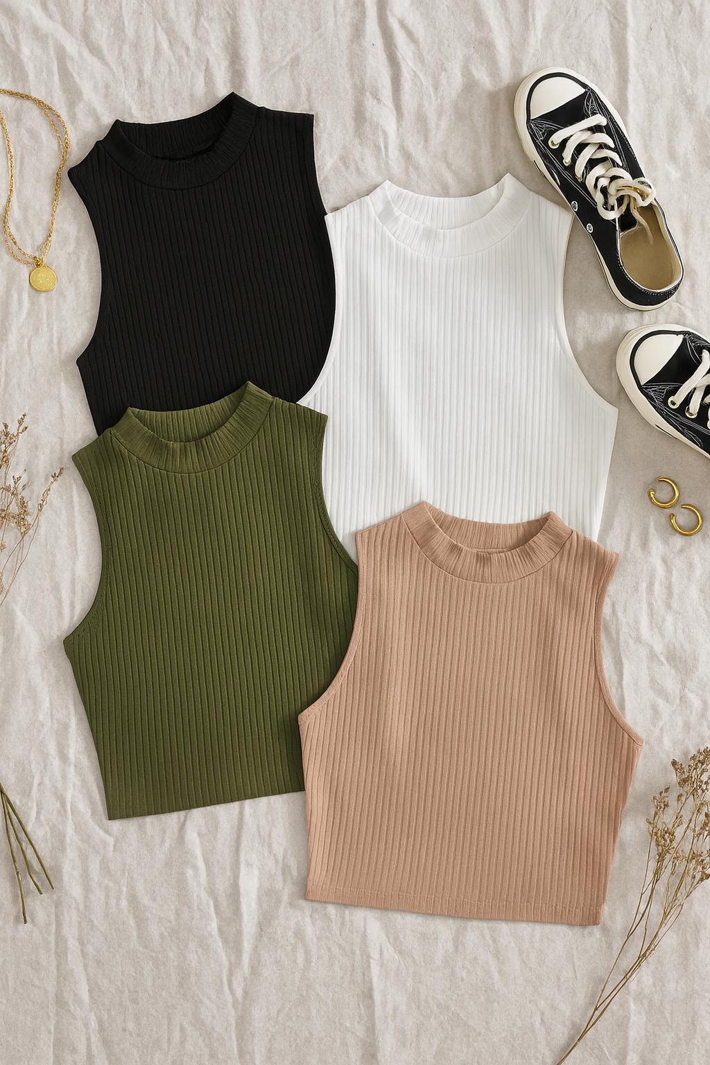 NOA FİTİLLİ BALIKÇÇI CROP BLUZ