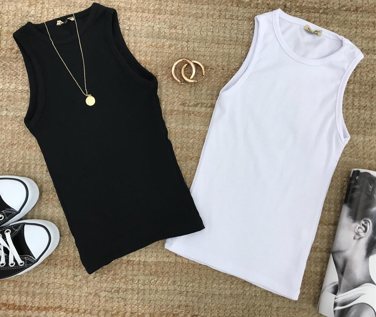 PIA HALTER YAKA FİTİLLİ ATLET