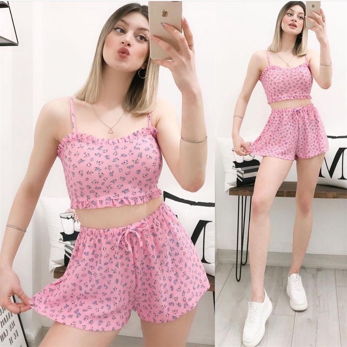 PUANTİYELİ ŞORTLU TAKIM