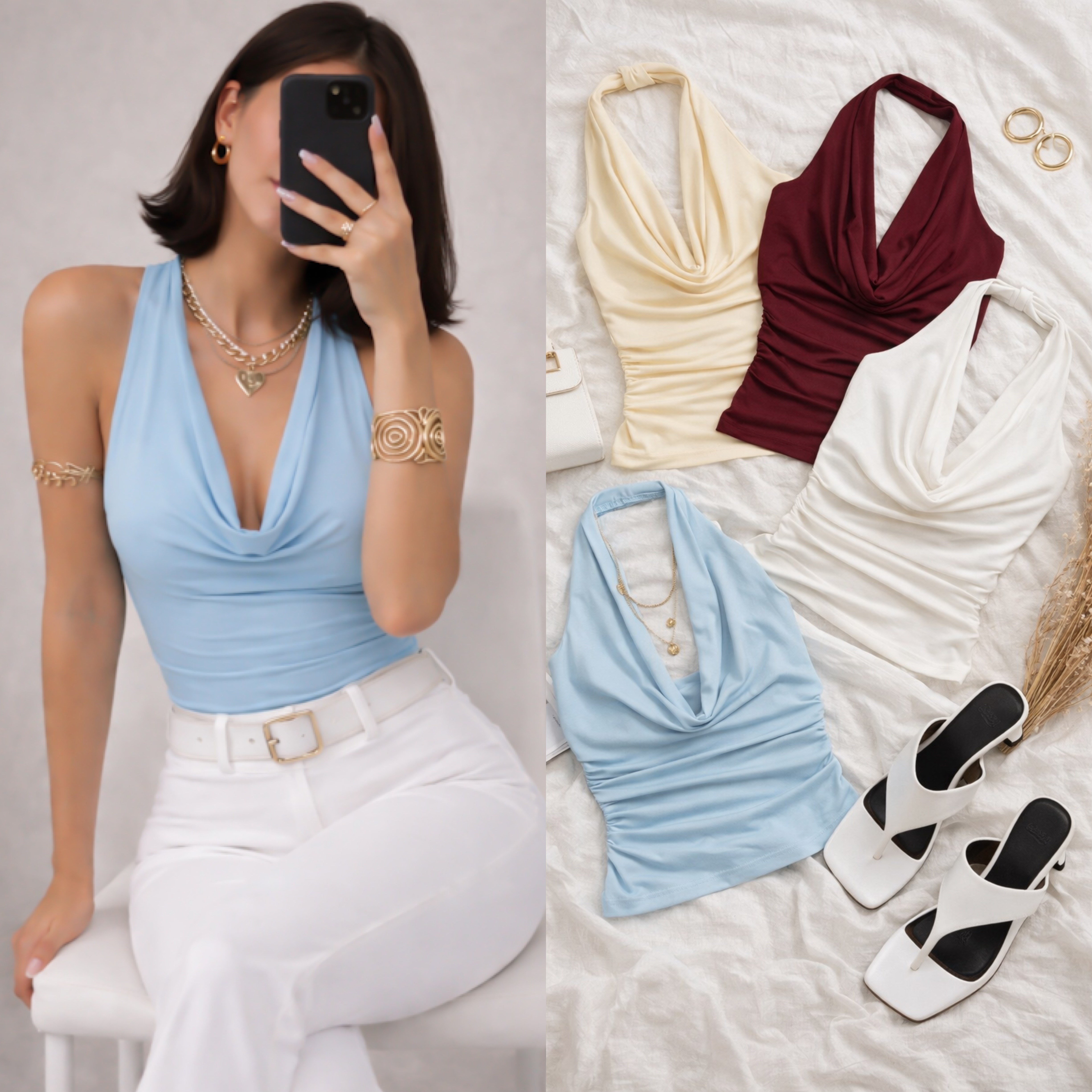 RIA SANDY DEGAJE BLUZ