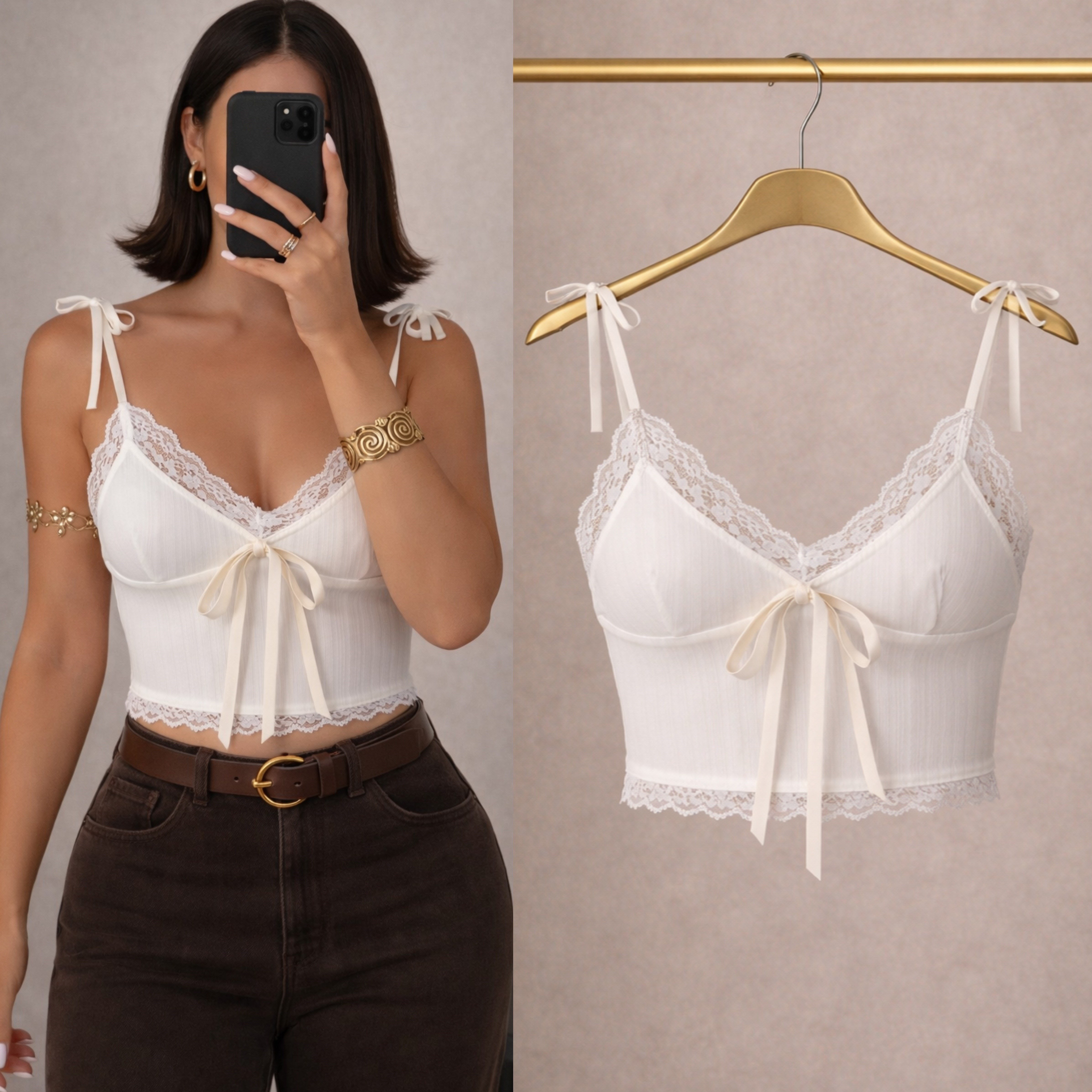 SIWA KURDELELİ BLUZ