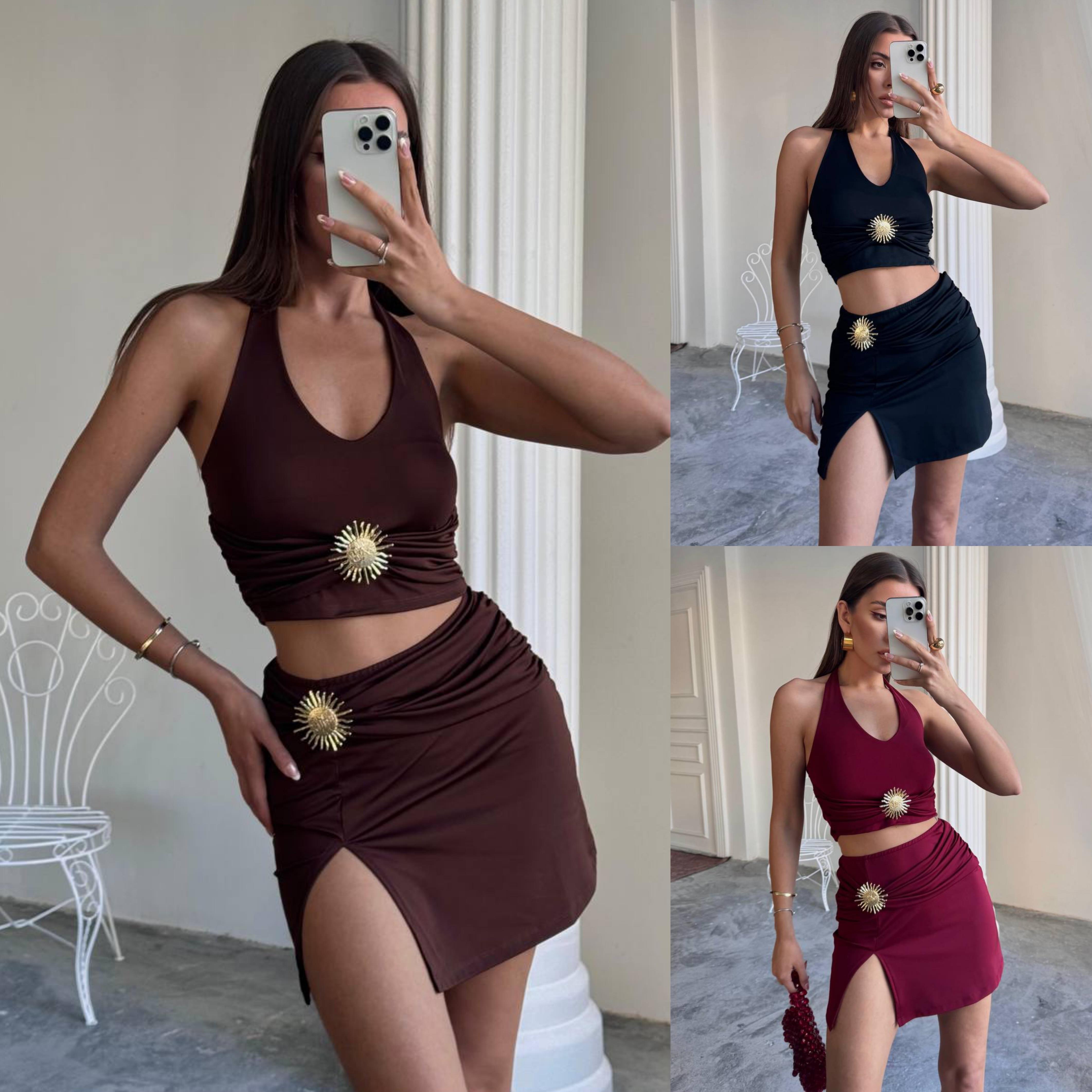 SUNSHINE MİNİ ETEK BLUZ 