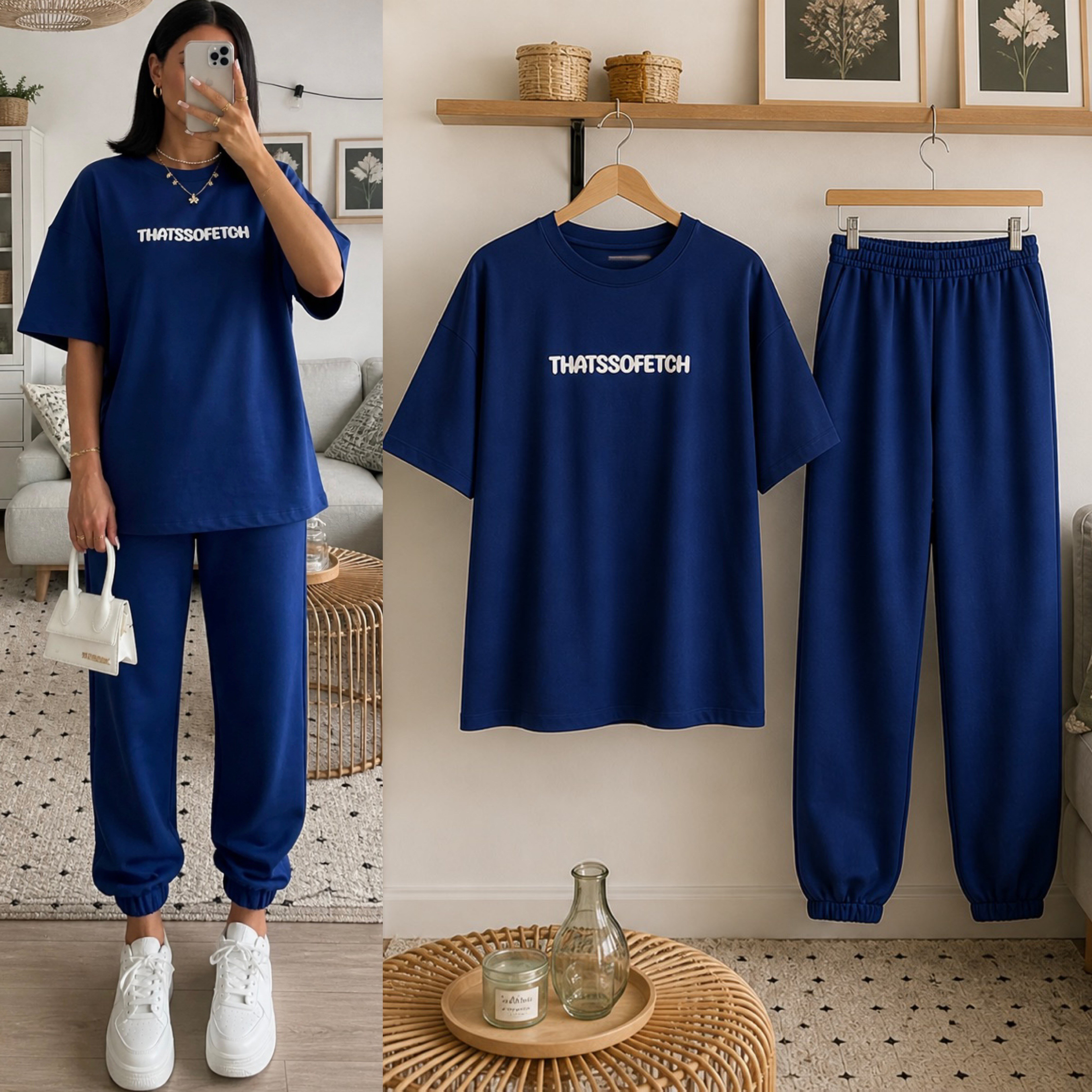 TCH OVERSİZE TSHIRT ALT TAKIM