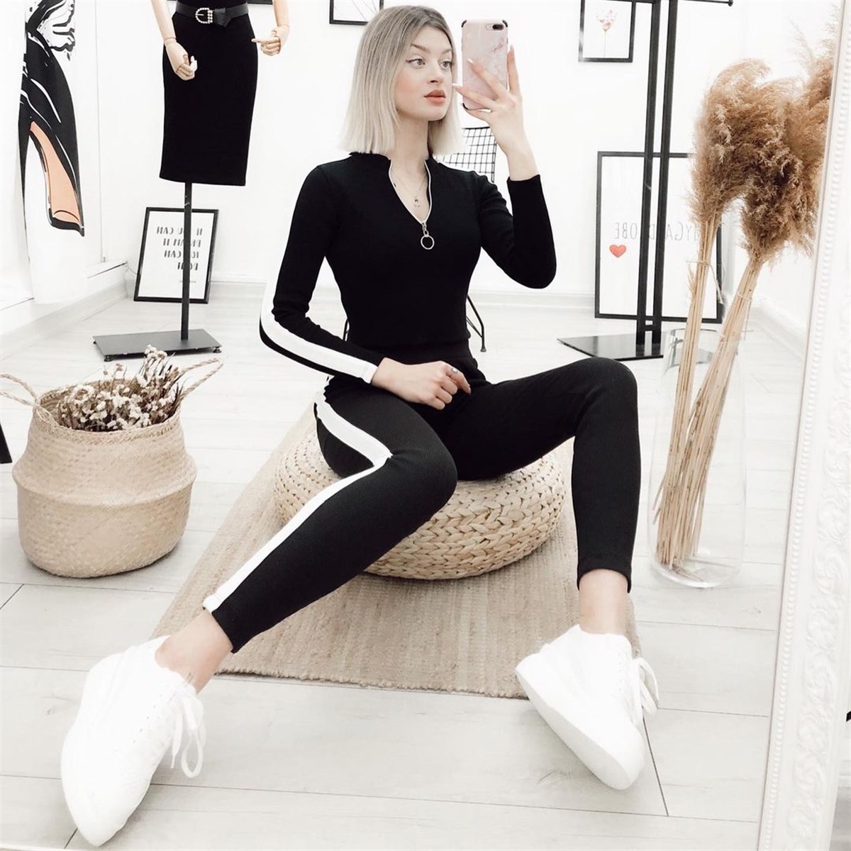 TEK ŞERİT FERMUARLI SPOR TAKIM