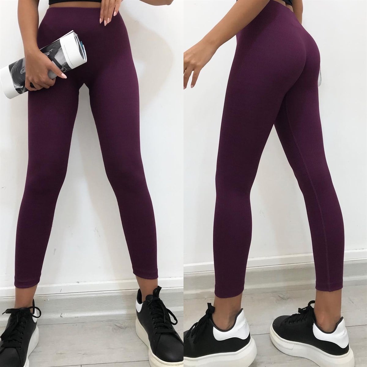 TOPARLAYICI PUSH UP FİTİLLİ TAYT 