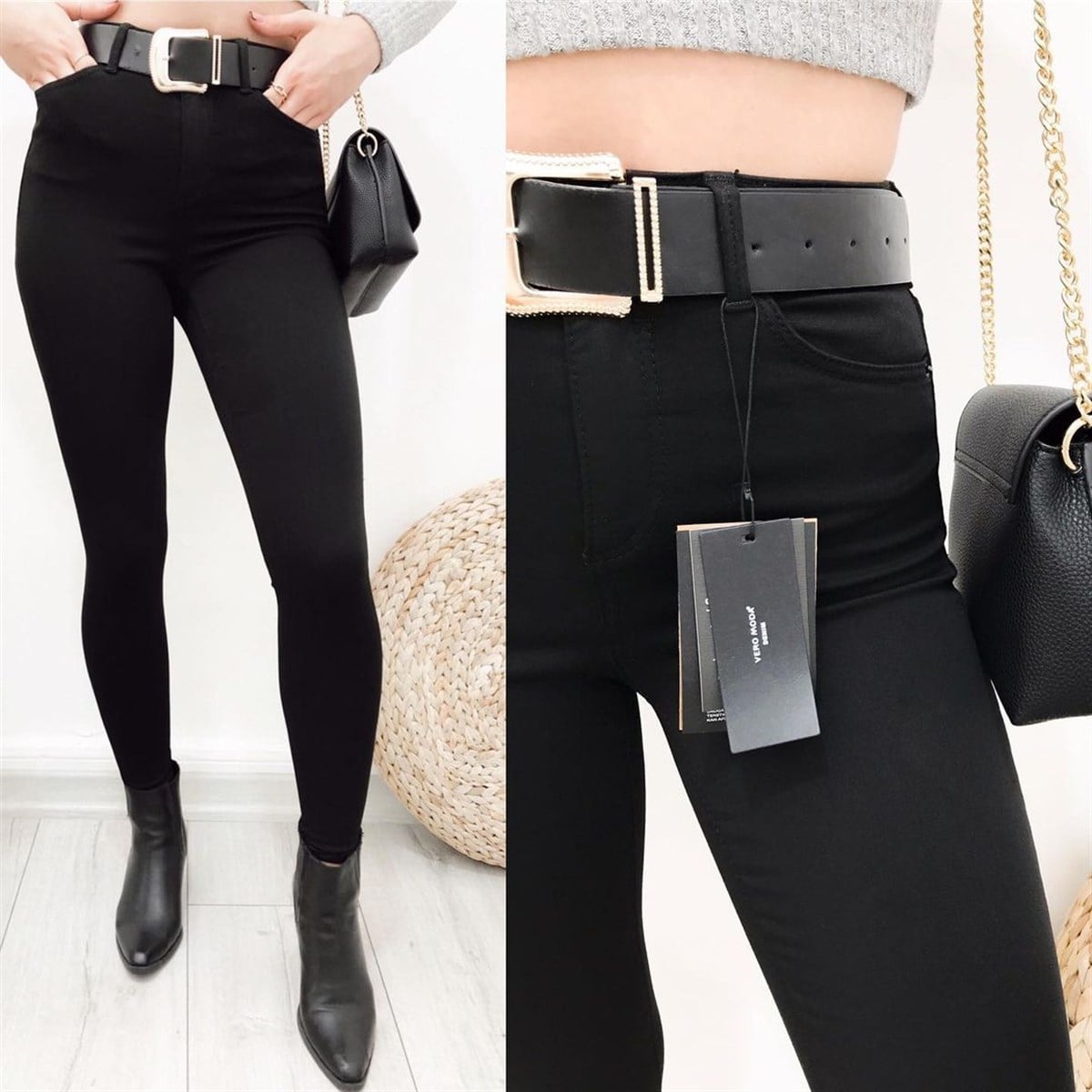 VERO MODA SİYAH JEAN