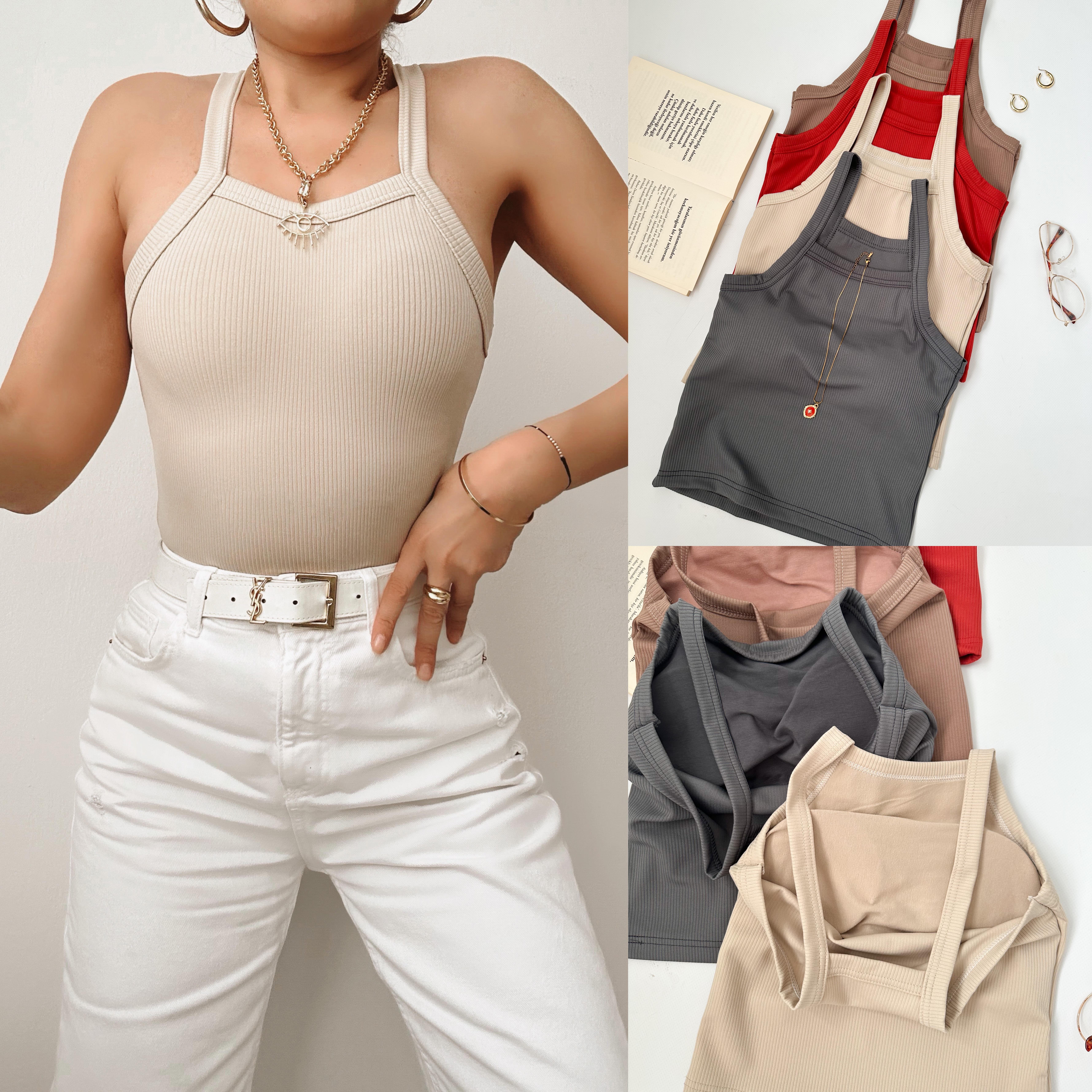 VICTORIA ÇIKARILABİLİR DOLGULU ATLET