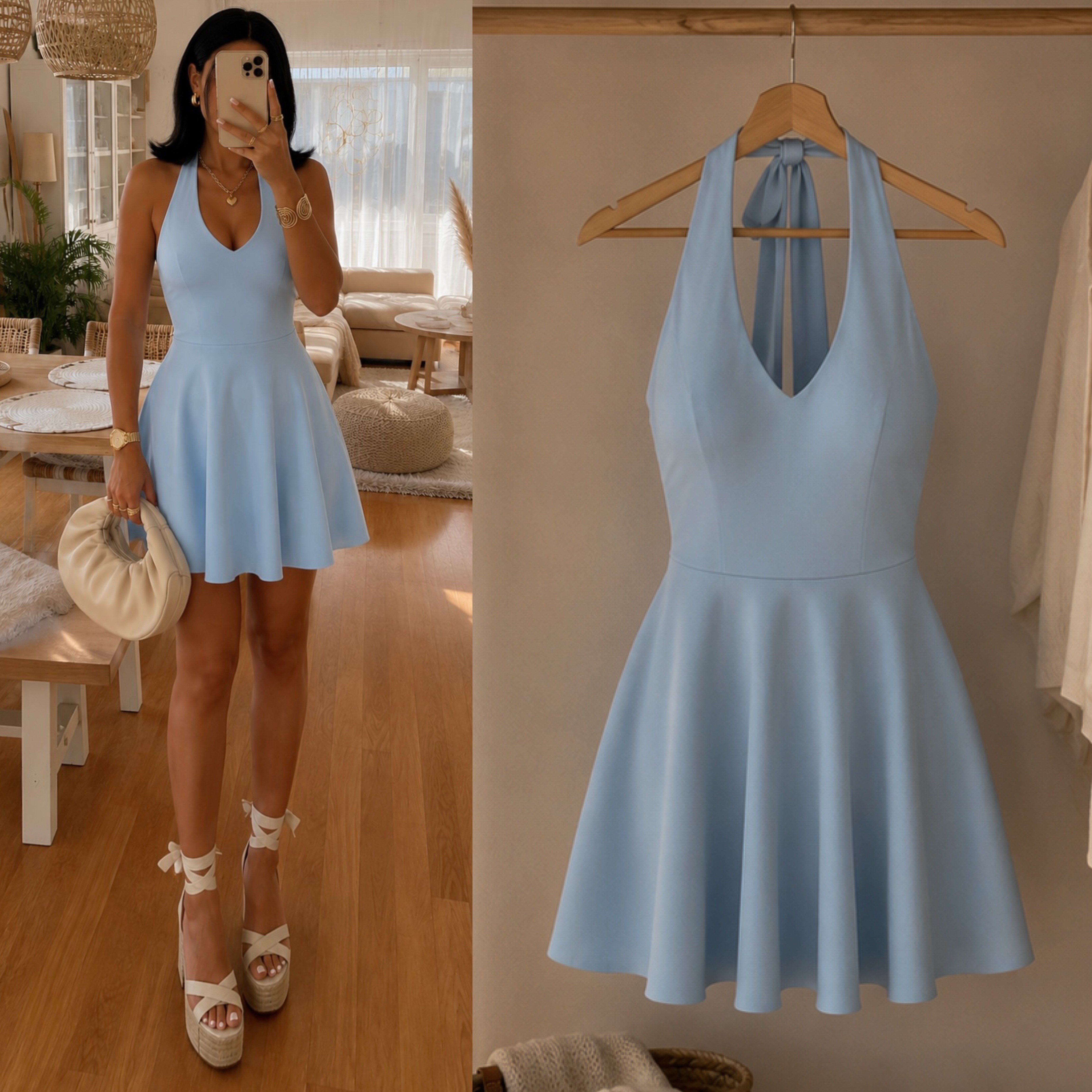 VIYA SANDY İÇİ ŞORTLU ELBİSE 