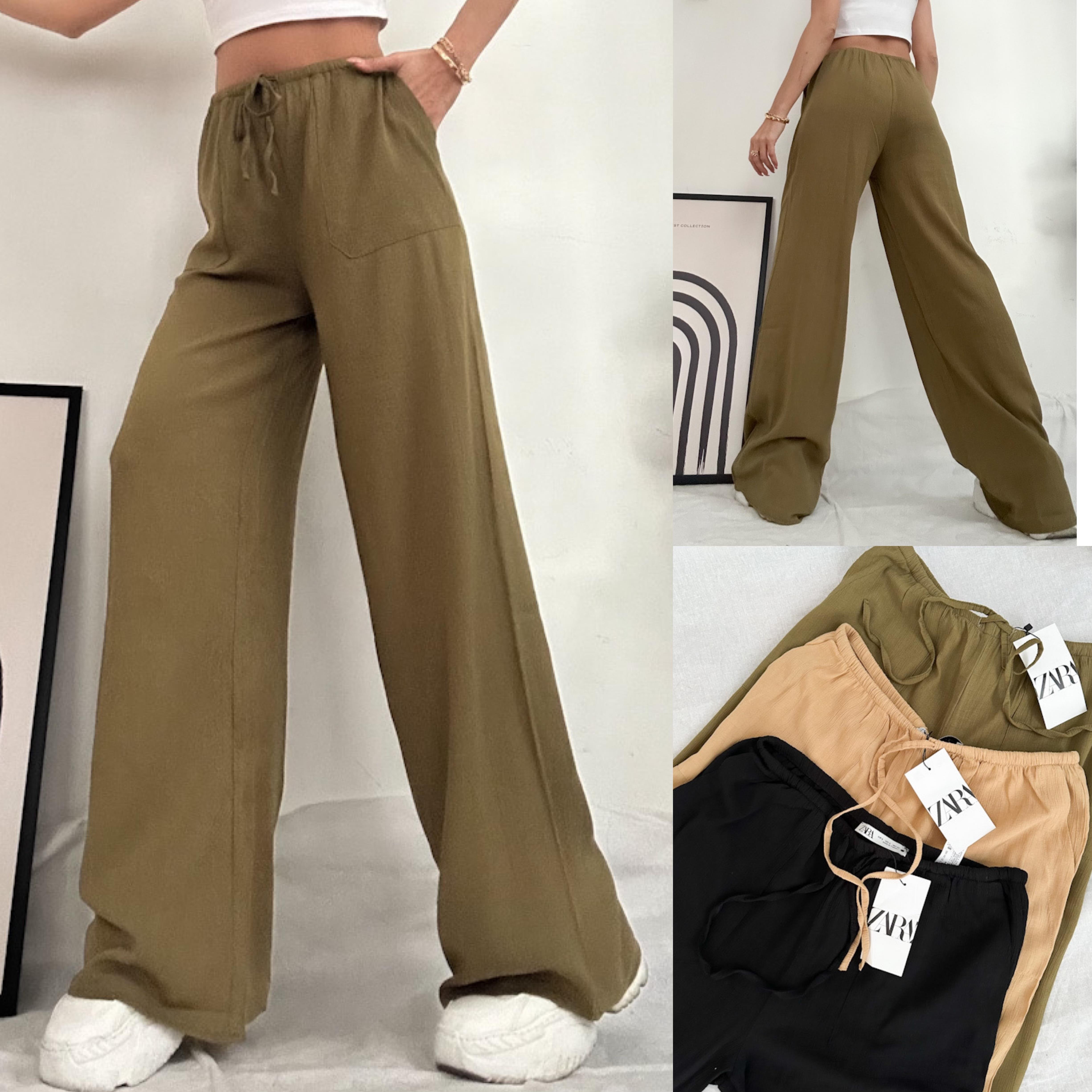 ZR WIDE LEG PANTOLON 