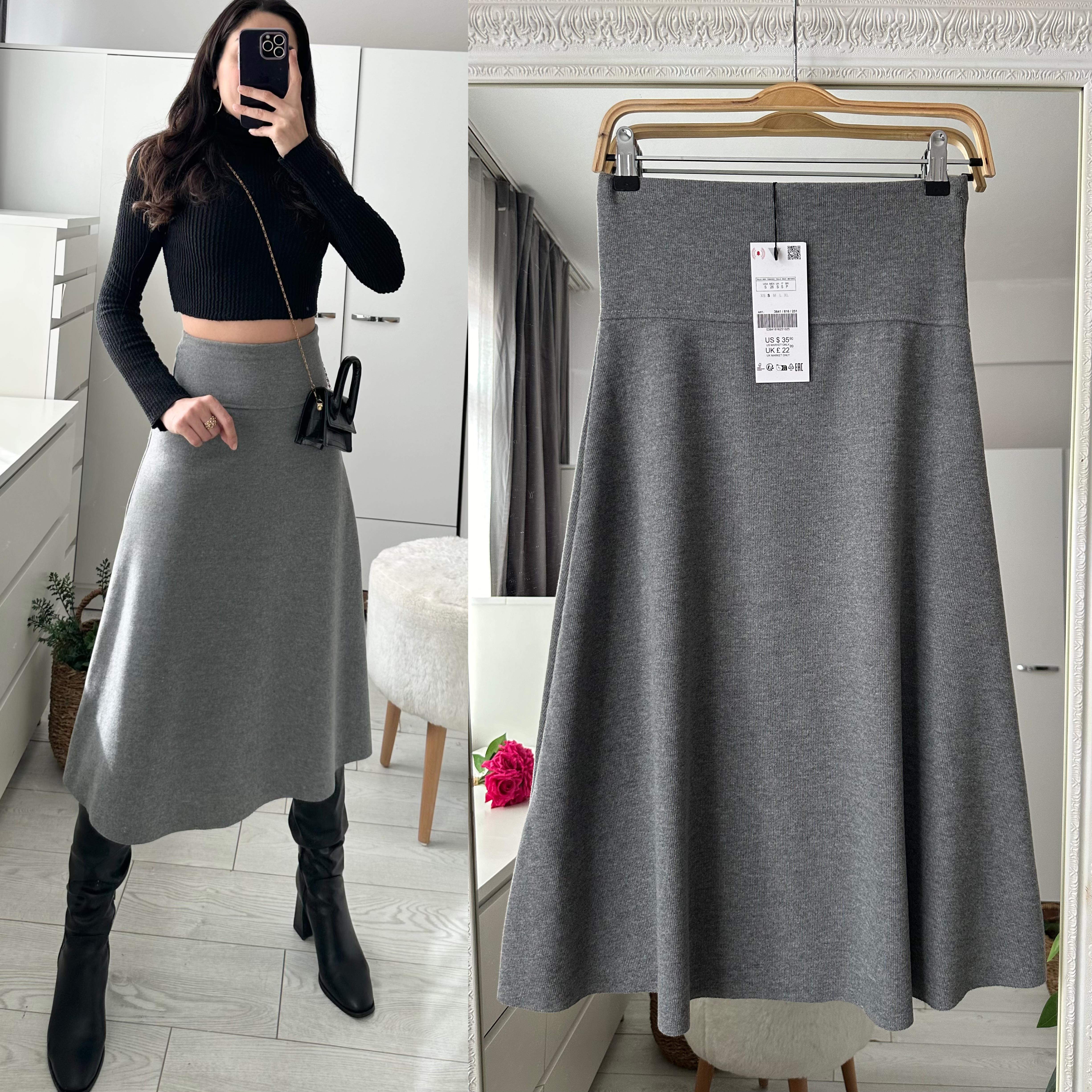 ZR YUMOŞ TRİKO MİDİ ETEK 