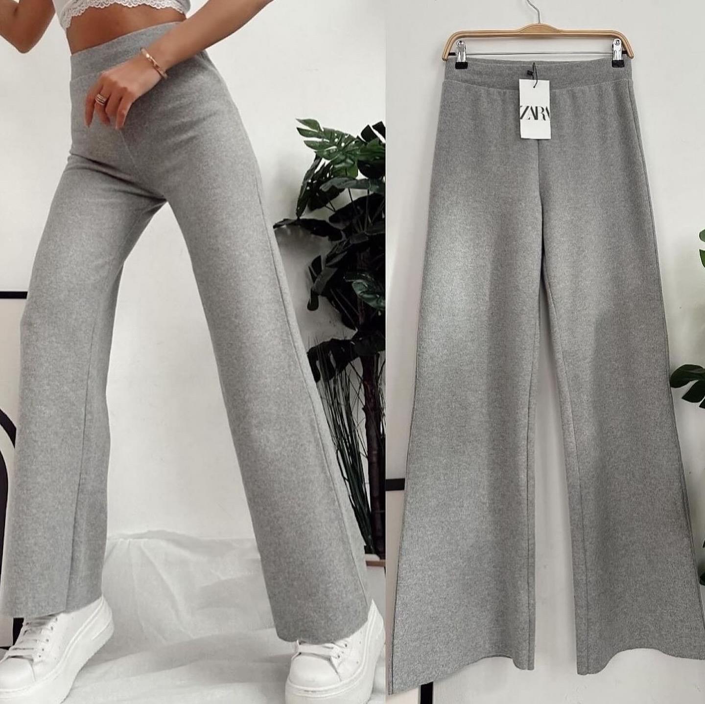 ZR YUMOŞ TRİKO PANTOLON GRİ
