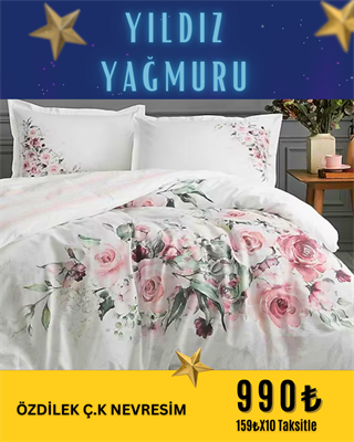 Özdilek Çift Kişilik Nevresim Takımı Eylül YıldızıEYLÜLÜN YILDIZLARI