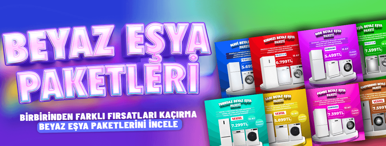 Beyaz Eşya Paketleri