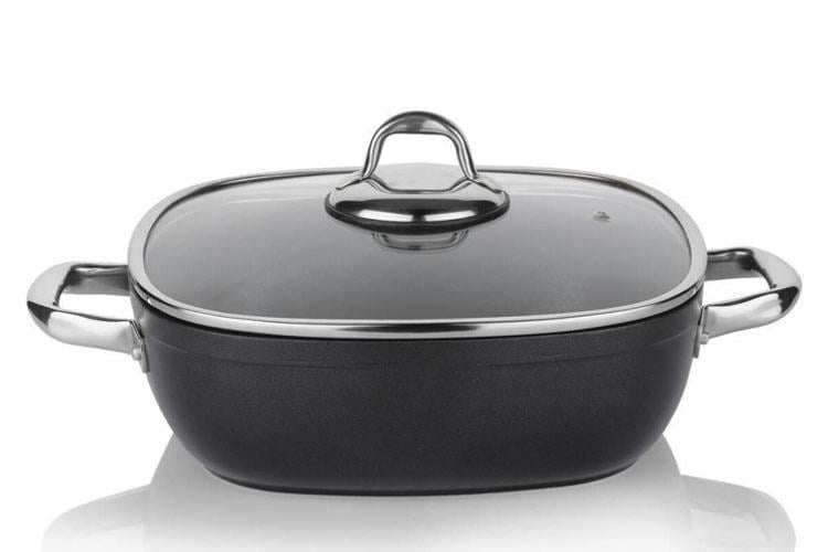 Schafer Gastronomie Master Granit Basık Tencere - 28 Cm