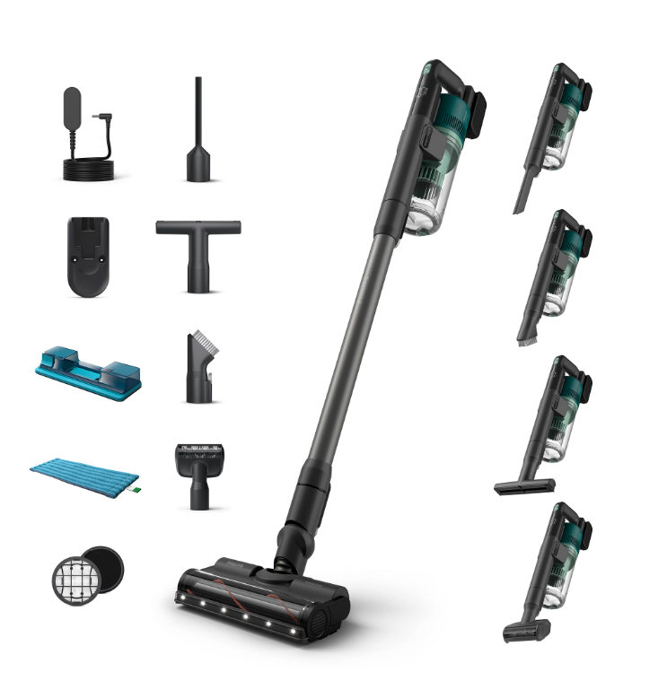 Philips XC6557/01 Cordless Vc Aqua Dikey Şarjlı Süpürge