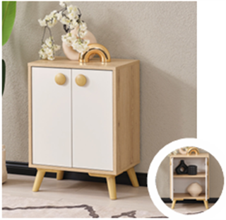 Evi̇ssa Puzzle 7535701 74cm Li̇k Dar Çok Amaçli Dolap - Hedef AVM