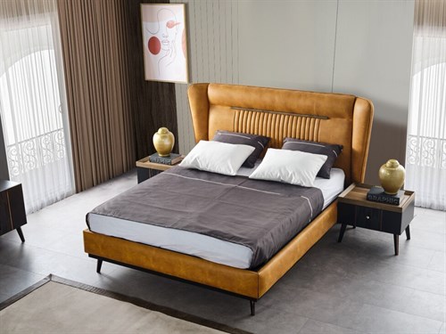Bige Ayça Sürgülü Yatak Odası Takımı-KaryolalıModern Yatak Odası Takımı
