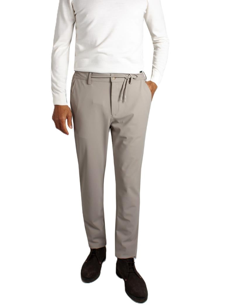 Regular Fit Belden Bağlamalı Taş Jogger Pantolon