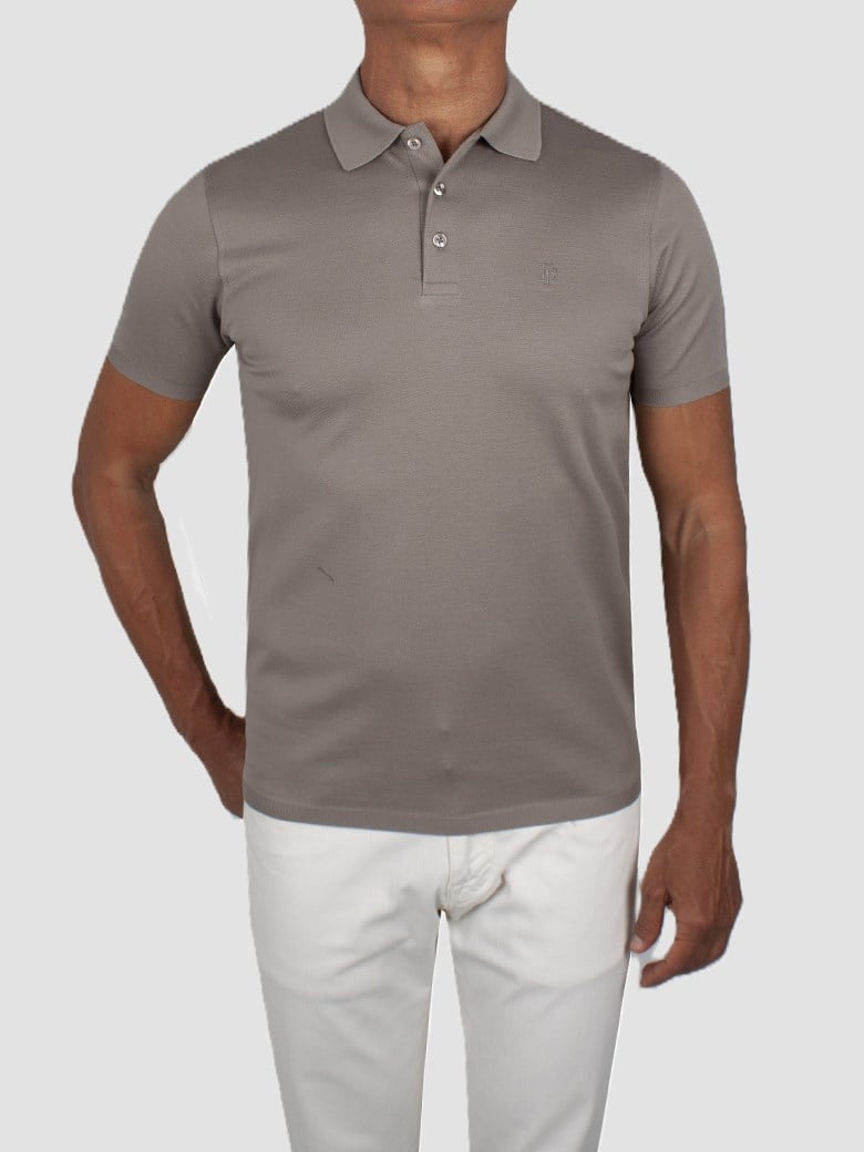Regular Fit Merserize Vizon Polo Yaka Tişört