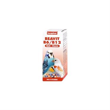 Beaphar Vitamine B6/B12 Tüy Sağlığı Kuş Vitamini 50ml