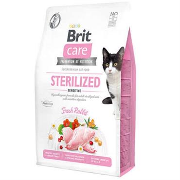 Brit Care Hypo-Allergenic Sindirim Sistemi Destekleyici Tahılsız Kısırlaştırılmış Kedi Maması 2 Kg