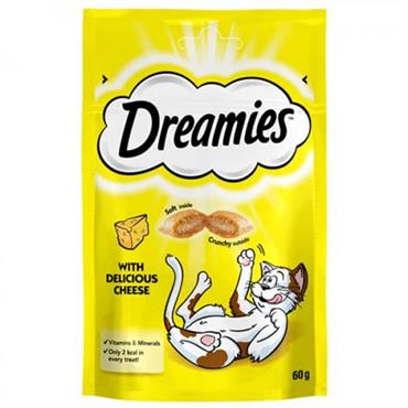 Dreamies With Delicious Cheese 60gr.