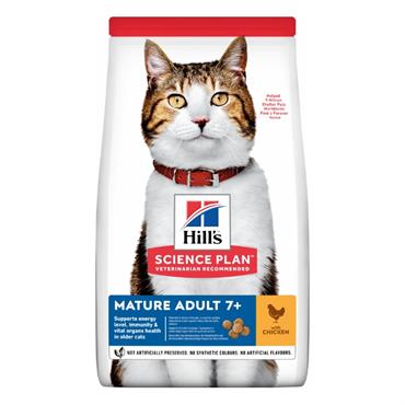 Hill's Tavuklu +7 3 Kg Yaşlı Kuru Kedi Maması