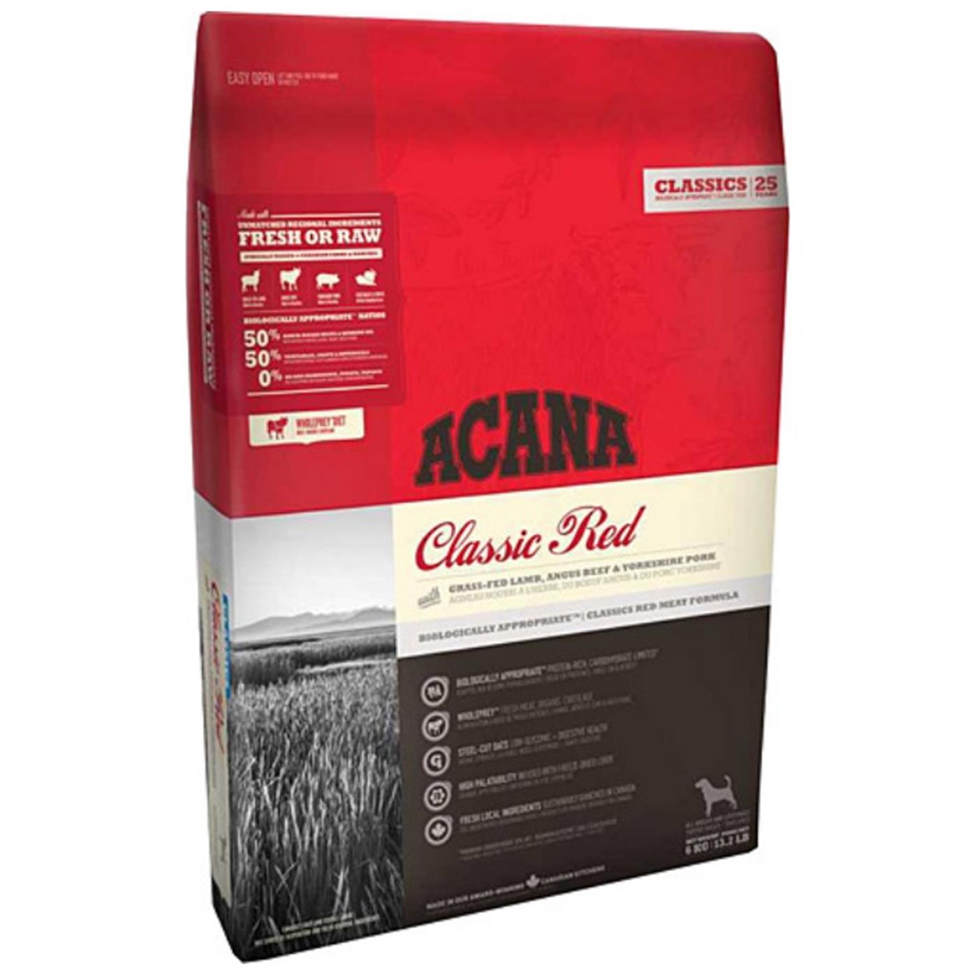 Acana Classics - Classic Red Köpek Maması 11.4 Kg Tüm Irk ve Yaşam Evreleri İçin