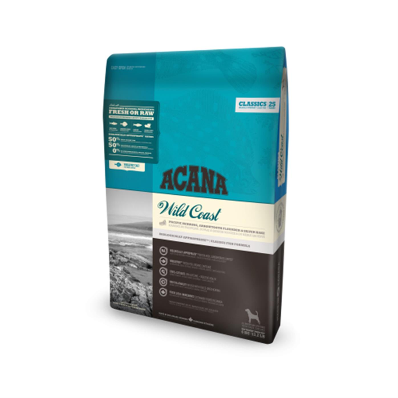 Acana Classics - Wild Coast Köpek Maması 11.4 Kg - Tüm Irk Ve Yaşam Evreleri İçin