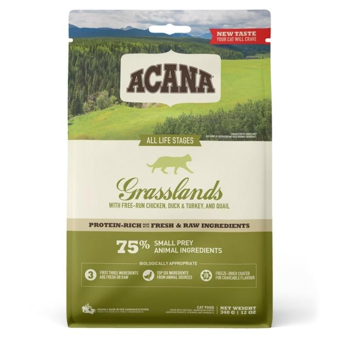 Acana Grasslands Kedi Maması 1.8 Kg - Tüm ırk ve yaşam evreleri için