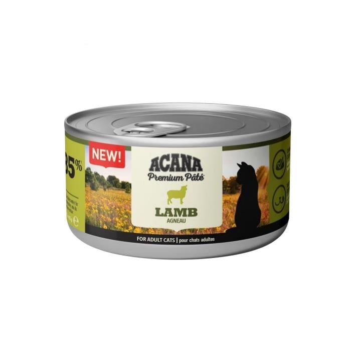 Acana Premium Pate (Ezme) Kuzu Etli Kedi Konservesi 85gr