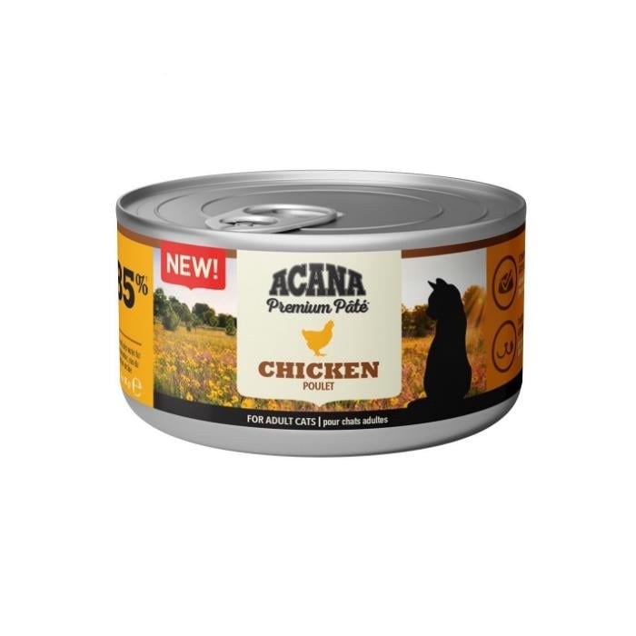 Acana Premium Pate (Ezme) Tavuk Etli Kedi Konservesi 85gr
