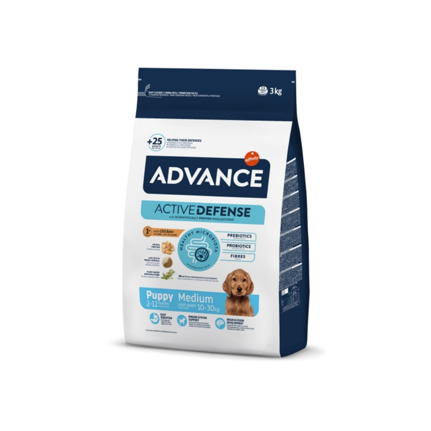 Advance Puppy Protect Tavuklu 3 Kg Medium Yavru Kuru Köpek Maması