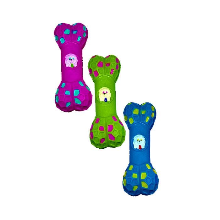Beeztees Vinil Desenli Kemik Small Köpek Oyuncağı 15cm