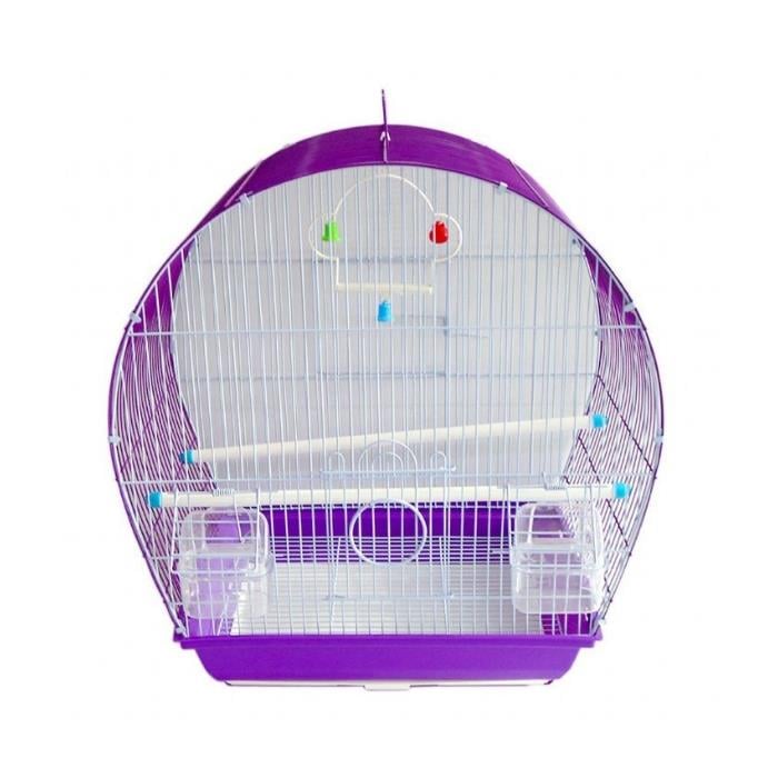 Bird Cage Kuş Kafesi Oval Orta Boy Boyalı A3127