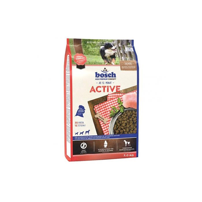 Bosch Adult Active Köpek Maması 3 Kg