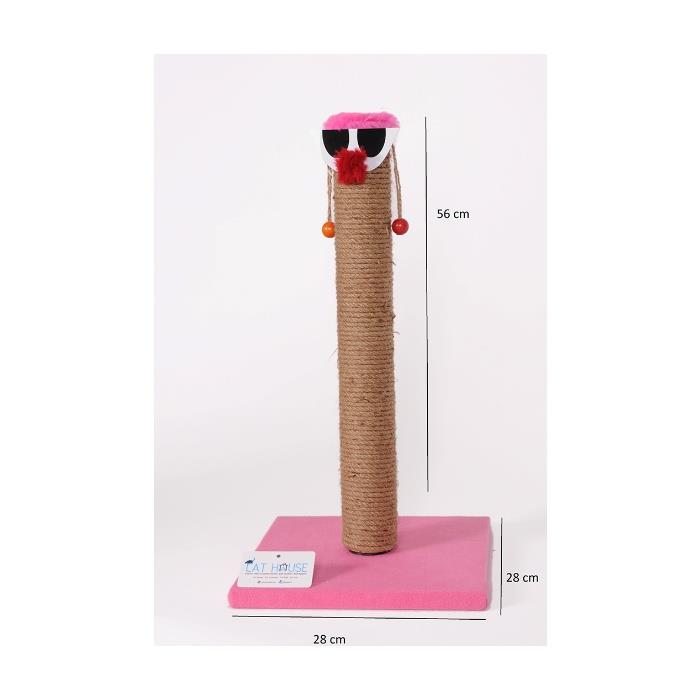 Cat Hause Kedi Tırmalama Tahtası Pembe