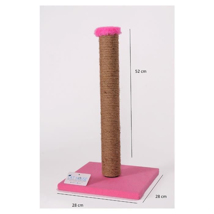 Cat Hause Kedi Tırmalama Tahtası Pembe