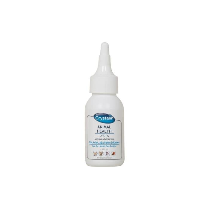 Crystalin Kedi Köpek Için Göz Kulak ve Ağız Bakım Solüsyonu 50ml