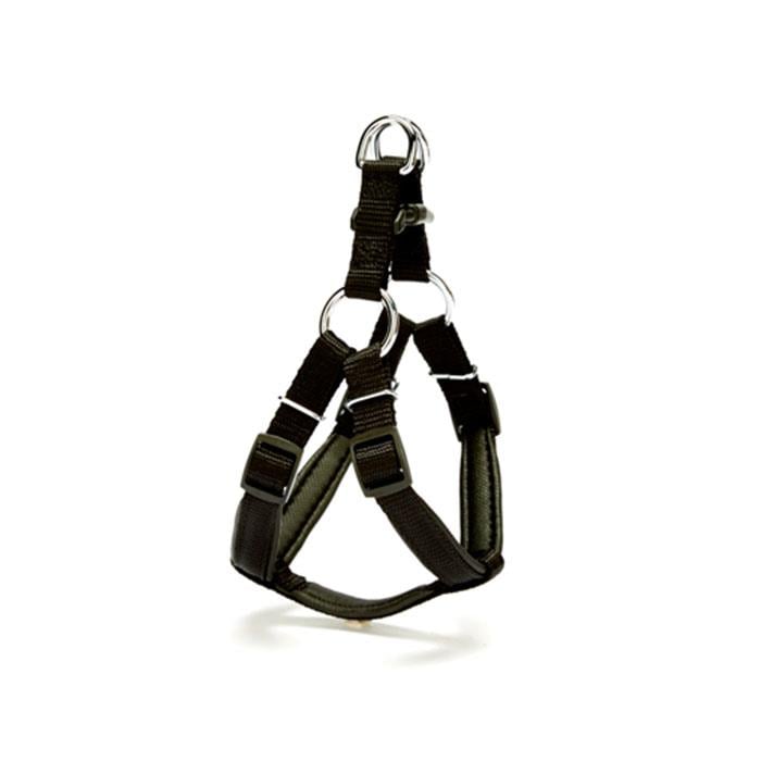 Doggie Konforlu Dokumadan El Yapımı Ronin Model Köpek Göğüs Tasması XS-1,5x35-45cm - Pink