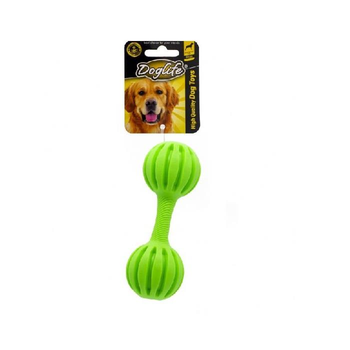 Doglife Kauçuk Dumbell Zilli Oyuncak