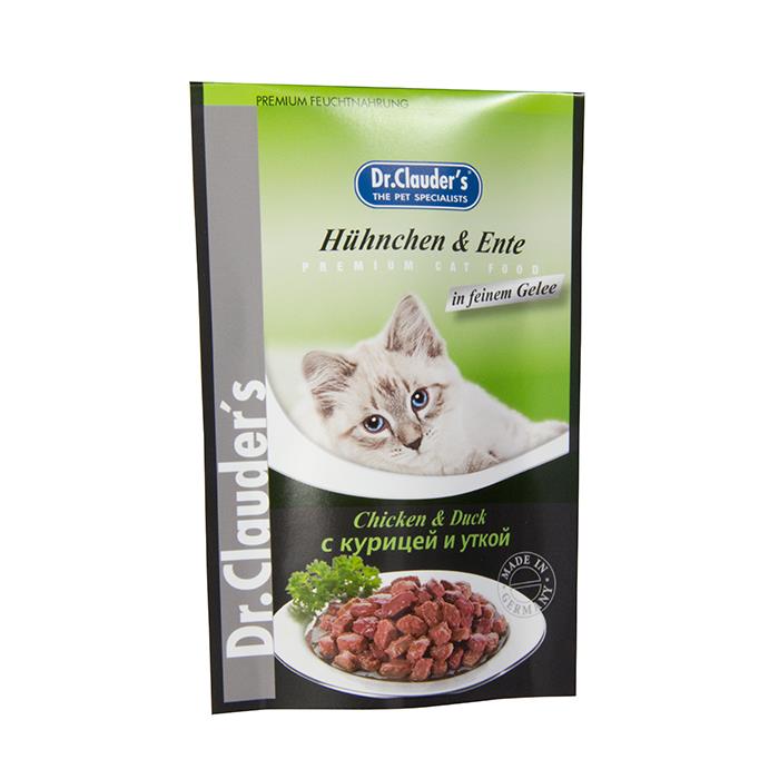 Dr.Clauder's Jelly Tavuk&Ördekli 100gr Yaş Kedi Maması