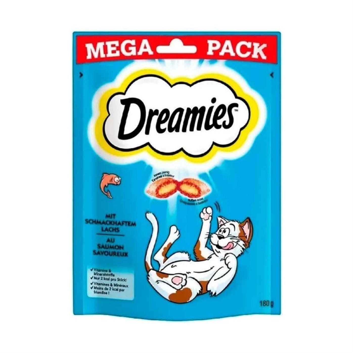 Dreamies Salmon Mega Pack 180gr